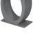 Homister Stylish Modern End Table With Egg-Shaped Base-863491579