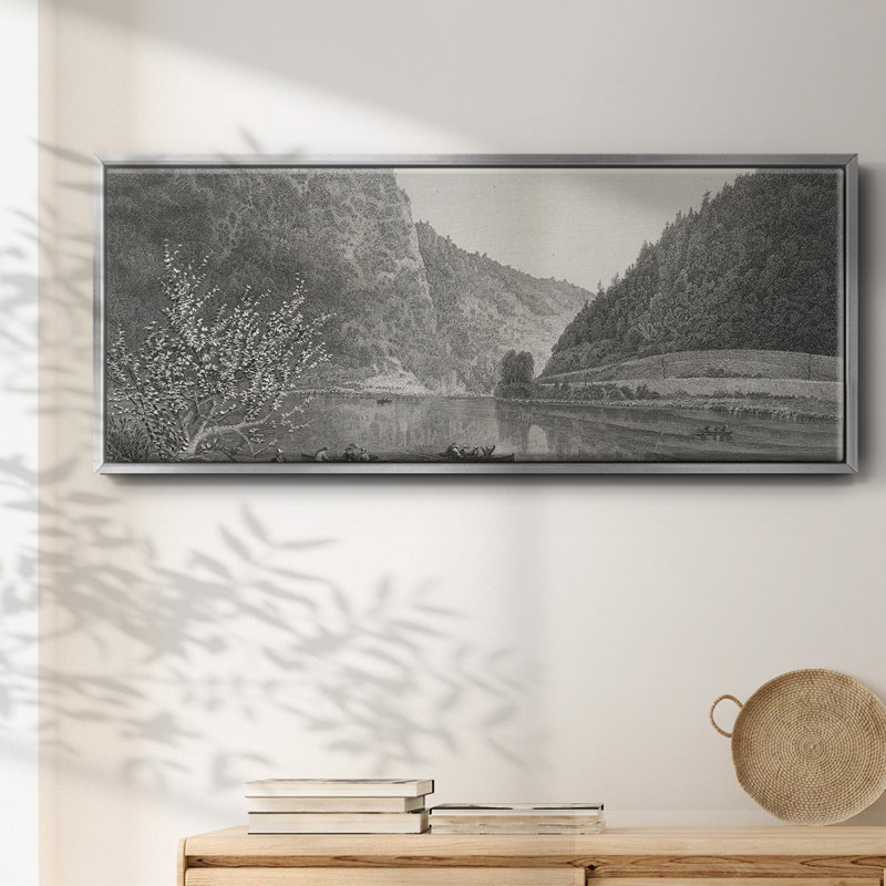 Delaware Water Gap- Framed Canvas