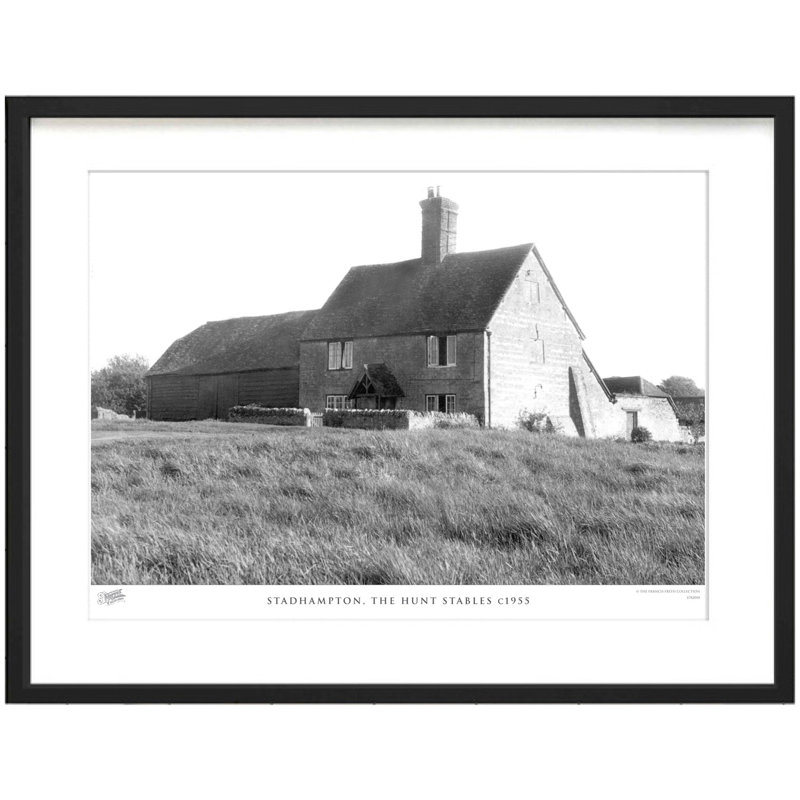 Stadhampton, The Hunt Stables C1955 by Francis Frith - Single Picture Frame Print, 40cm H x 50cm W x 2.3cm D