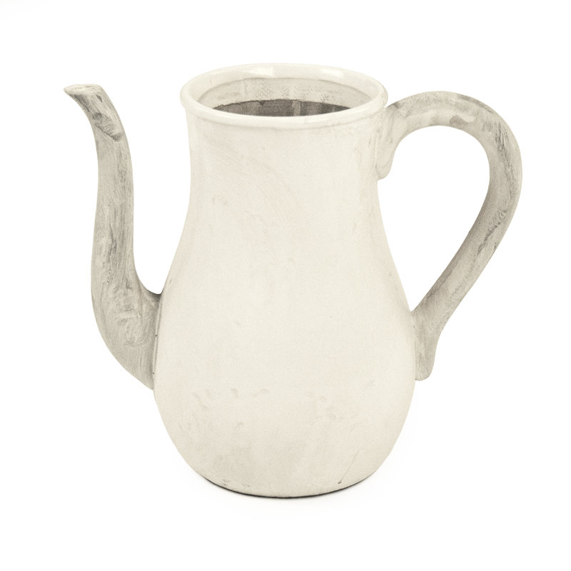 Pot en céramique intérieur / extérieur Manitoba, H 11 po x l 7 po x P 12 po