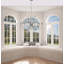 Lustre empire intérieur en nickel poli 16 lumières Concord