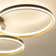 Alayaa 4 Rings Dimmable LED Flush Mount