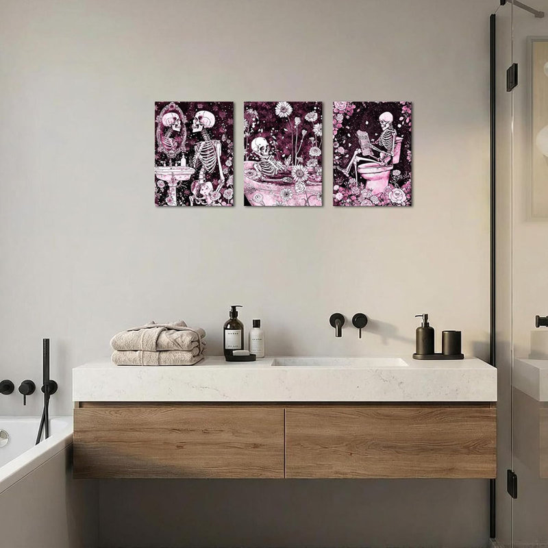 3 Piece Wrapped Canvas Wall Art