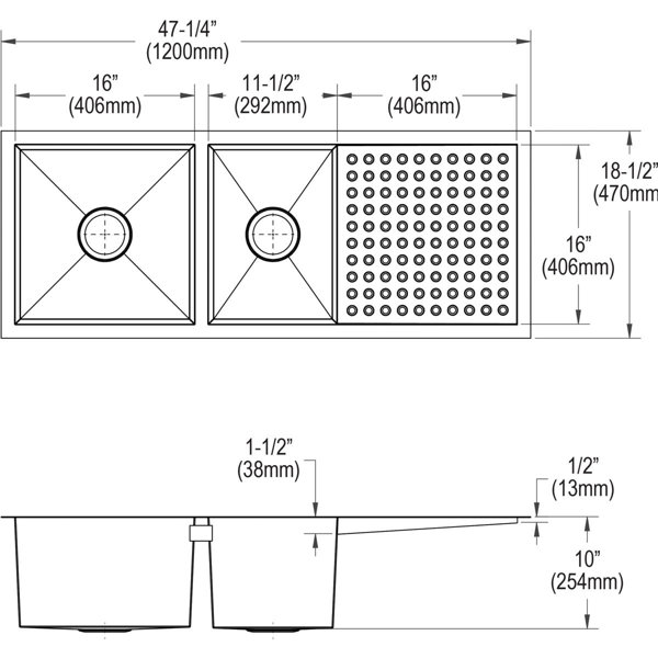 Dimensions du produit
