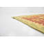 Tapis de la zone en laine rouge/brune 2 pi 8 po x 4 pi 9 po one-of-kind main-noué la new age Elland
