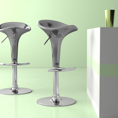 Gibbons Swivel Adjustable Height Bar Stool