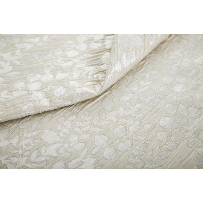 Birghild Eyelet Room Darkening Super Thermal Curtains, Cream, 45" W x 54" L