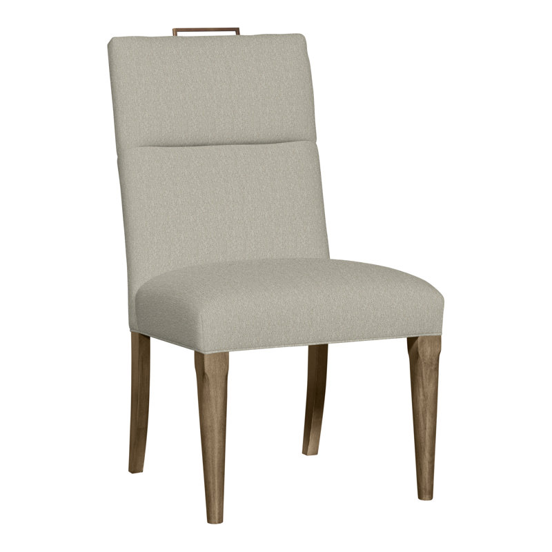 Brattle Road By Thom Filicia 20'' H Upholstered Side Chair, Ian Smoke, Hampton