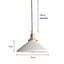 1 - Light Brass Pendant