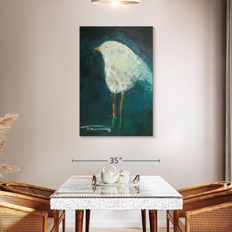 Brampt Waiting Bird, 45" H x 30" W
