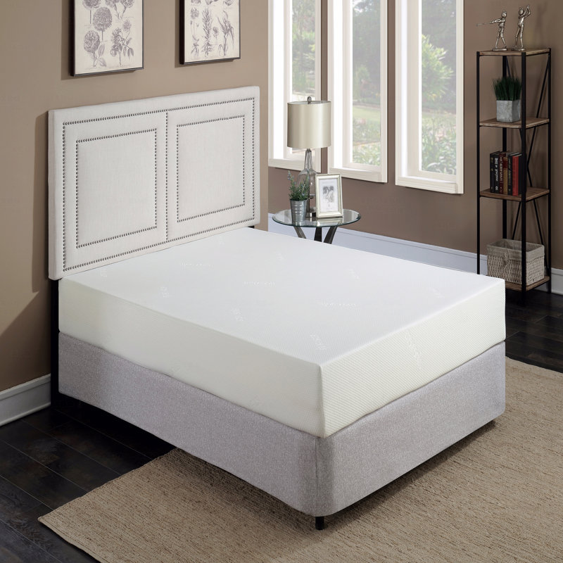 Matelas Fritch Cooling Gel en mousse à mémoire de forme dans une boîte, 10", California King