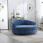 Fauteuil demi-tonneau surdimensionné avec housse-100902699