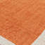 Anwitha Bordered Handmade Orange Area Rug-1179369919