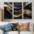 Toile naturelle avec cadre flottant