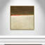 «Orange Horizon I» par Renate Holzner, reproduction sur toile flottante-87919664-87919666