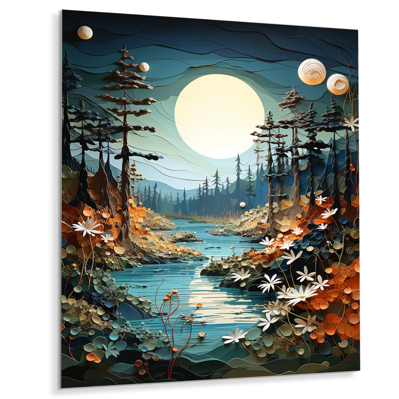 Canada Canada Wilderness This - Canada décoration murale en métal, H 32 po x l 24 po x P 1 po