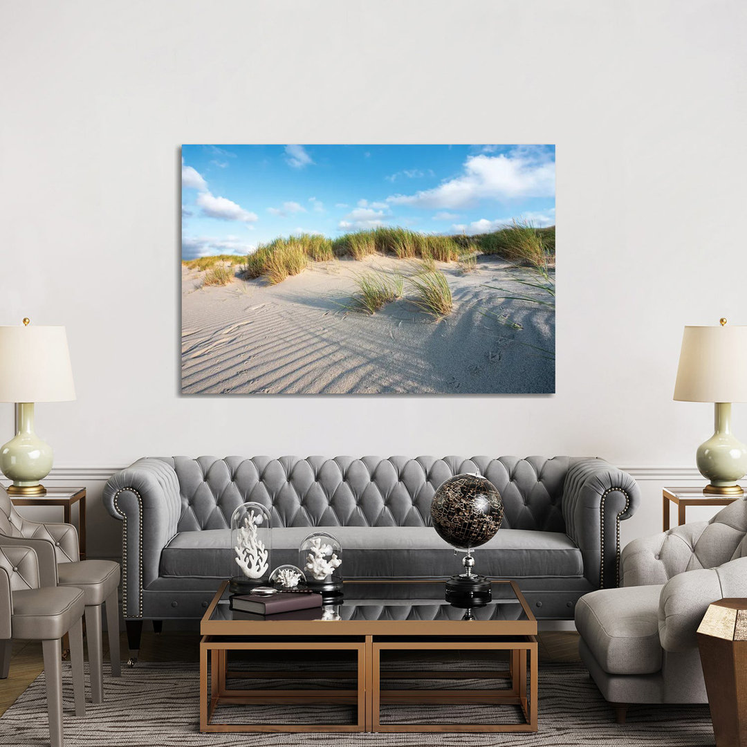 Sand Dunes Near The North Sea Coast