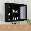 Armoire de rangement pour miroir de salle de bain 35 po x 28 po - Moderne, polyvalente, armoire avec design moderne, beaucoup d'espace