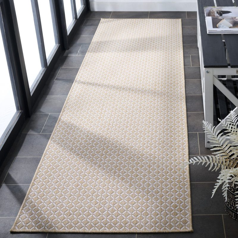 Terrace 804 Geometric Indoor/Outdoor Rug, Runner 2'3" x 8'