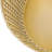 Arvil Golden Round Metal End Table(set of 2)