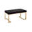 ACME Boice Bench, Short Haired Faux Fur & Champagne-883847469
