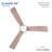 Elavan 36" Led Indoor/outdoor Ceiling Fan-116509587-116509588