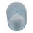 Modern Glass Table Vase With Textured Lines For Home Decor Accent - Stylish Flower Vase & Decorative Tall Vase Centerpiece - 7.5", Blue-562903819