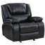 Fauteuil oscillant inclinable noir Elodie-106821997
