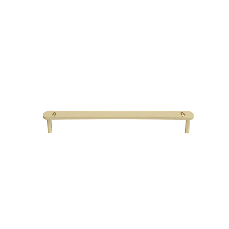 Horizon Novelty Appliance Pull, Satin Brass, 18"