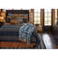 Taie décorative Woodred River Moreno Midnight - très grand 20 x 36-112701034