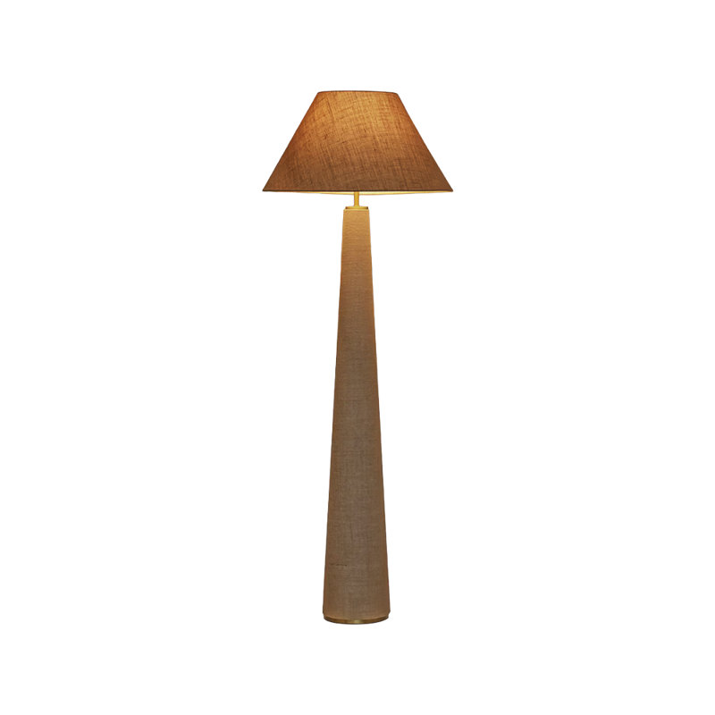 Lampe sur pied Aspen Camel