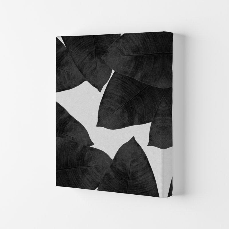 Banana Leaf II - Print, 59.4cm H x 42cm W x 4cm D, Wrapped Canvas