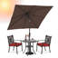 Parasol carré 7,5 x 7,5 pi-69596506
