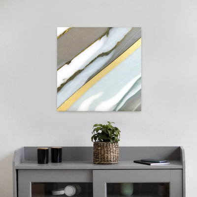 Art contemporain, paysage contemporain abstrait minimaliste, art de la nature