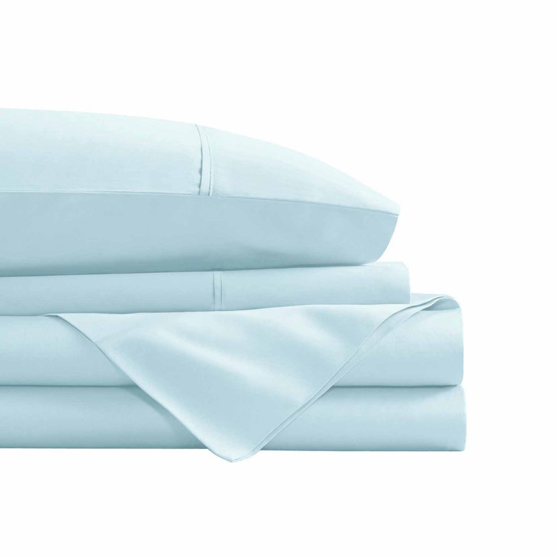 Ensemble de draps 4 pièces Swift Home Smart, Turquoise, Ensemble de draps pour lit double