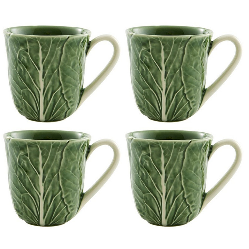 Cabbage Earthenware Coffee Mug