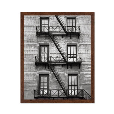 Escalier sur le bâtiment de Manhattan