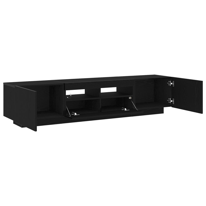 TV Stand, 40cm H x 180cm L x 35cm W, Manufactured Wood
