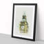 Big Ben in Abstract - Picture Frame Graphic Art Print-55686031-55686036