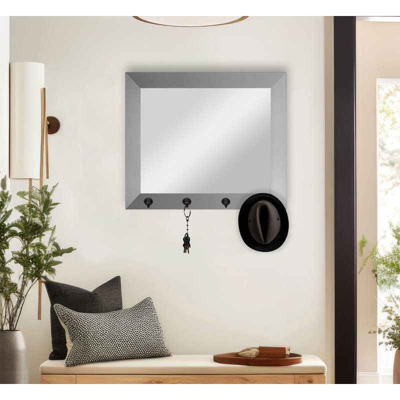 Engineered Wood Flat Wall Mirror