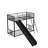 Guerro Kids Twin Over Twin Bunk Bed-1413799272