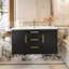 36" Wall Mounted Bathroom Vanity with Resin Sink, Floating Storage Cabinet, and 2 Drawers for Modern Bathrooms-1691779237