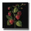  «Fraise No Words» par Silvia Vassileva, art mural sur toile, 18 po x 18 po