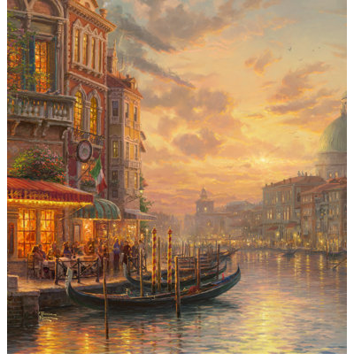 Rideau de douche Thomas Kinkade