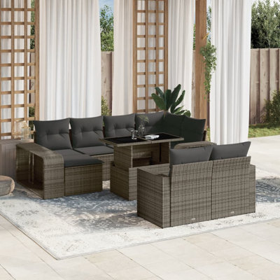 Ensemble de canapé de jardin Vidaxl
