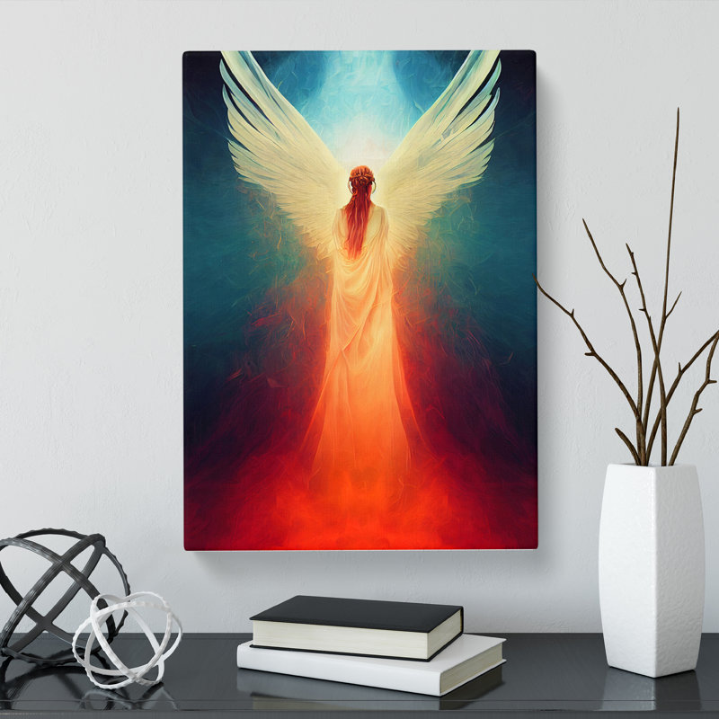 Angel Digital - Wrapped Canvas Print, 50cm H x 35cm W x 3cm D