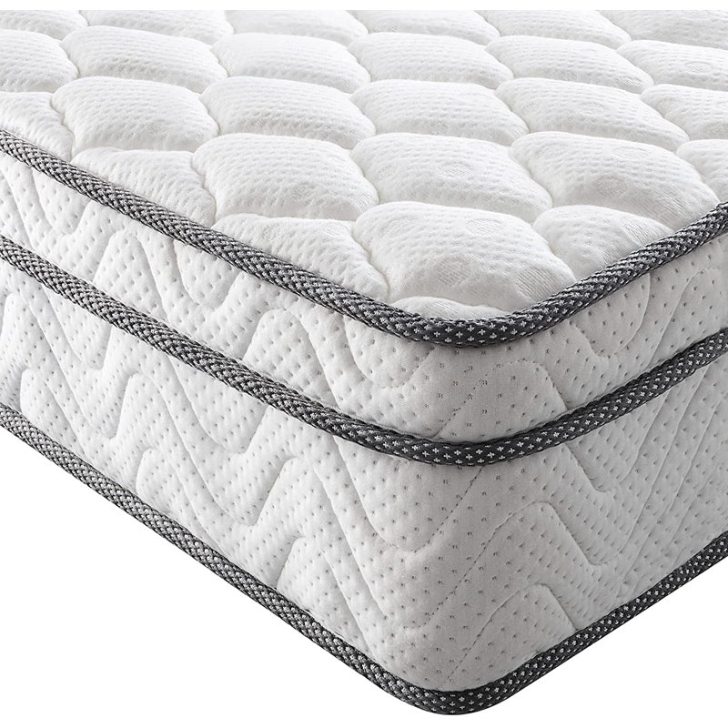 9" Medium Box-Top Innerspring Mattress, Extra Long Twin, 11.8"