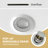 67'' Freestanding Soaking Acrylic Bathtub-100206220