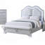 Lit contemporain avec banc de pied de lit encastré USB 1Pc-1197026290
