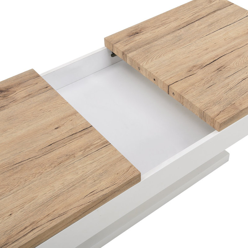 Molti Pedestal Coffee Table with Storage